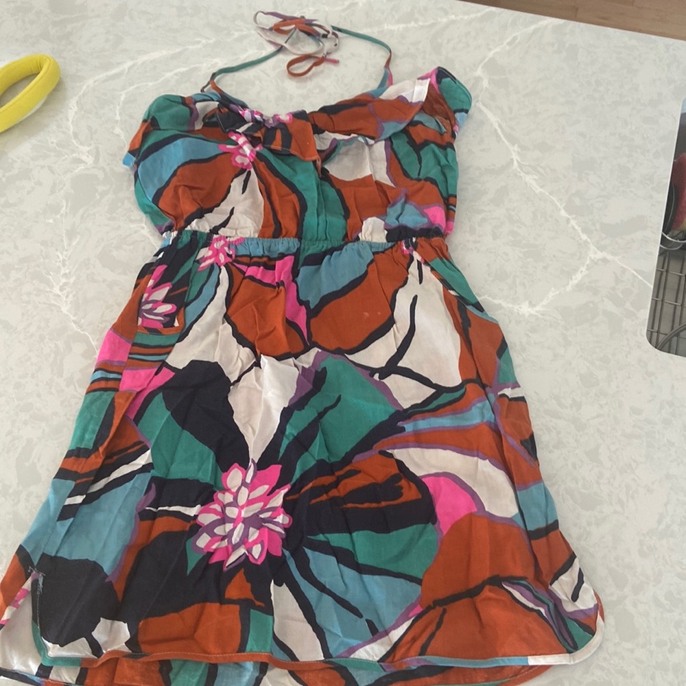 Halter style Roxy sundress